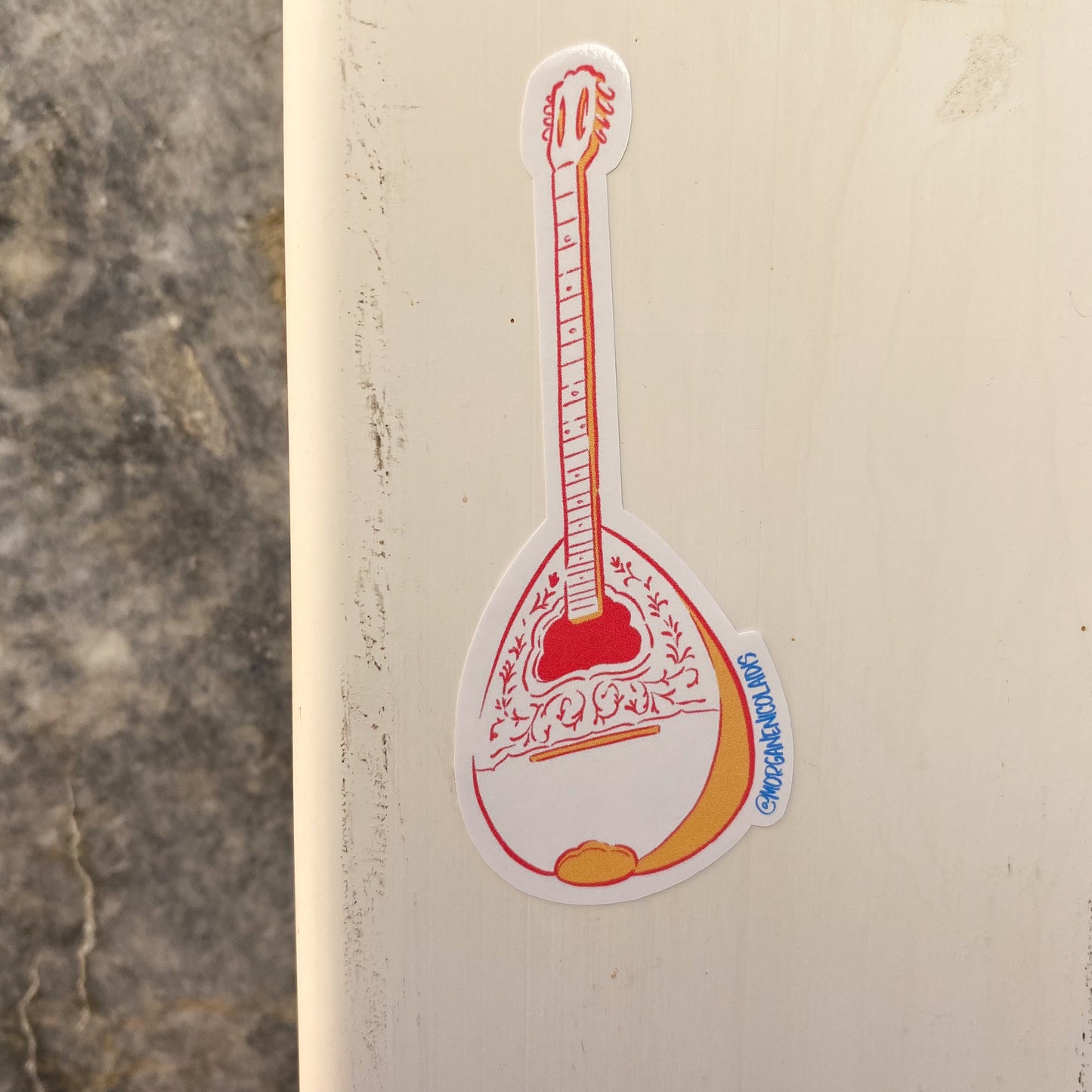 Bouzouki - STICKER