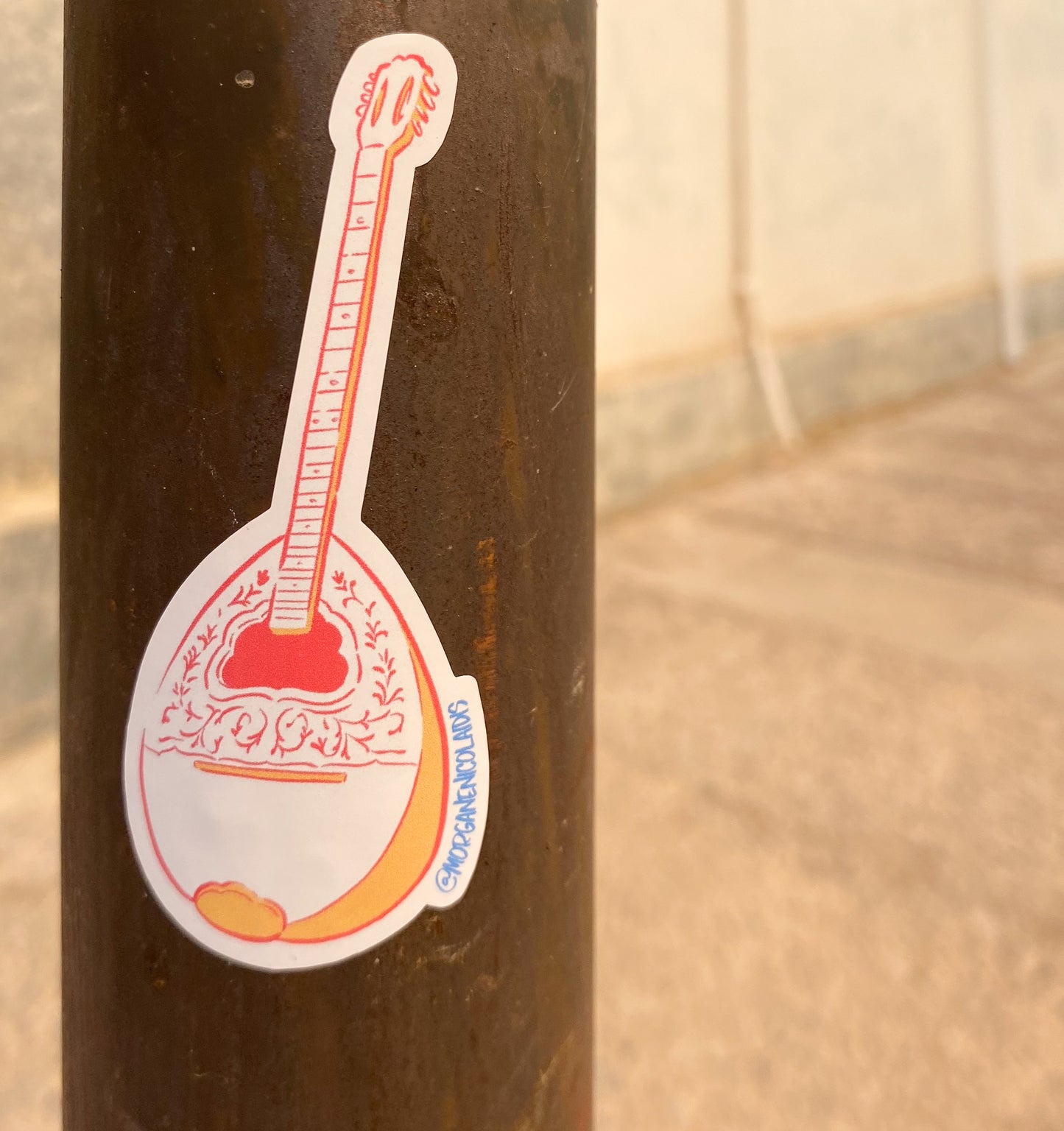 Bouzouki - STICKER